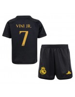 Real Madrid Vinicius Junior #7 Kolmaspaita Lasten 2023-24 Lyhythihainen (+ shortsit)